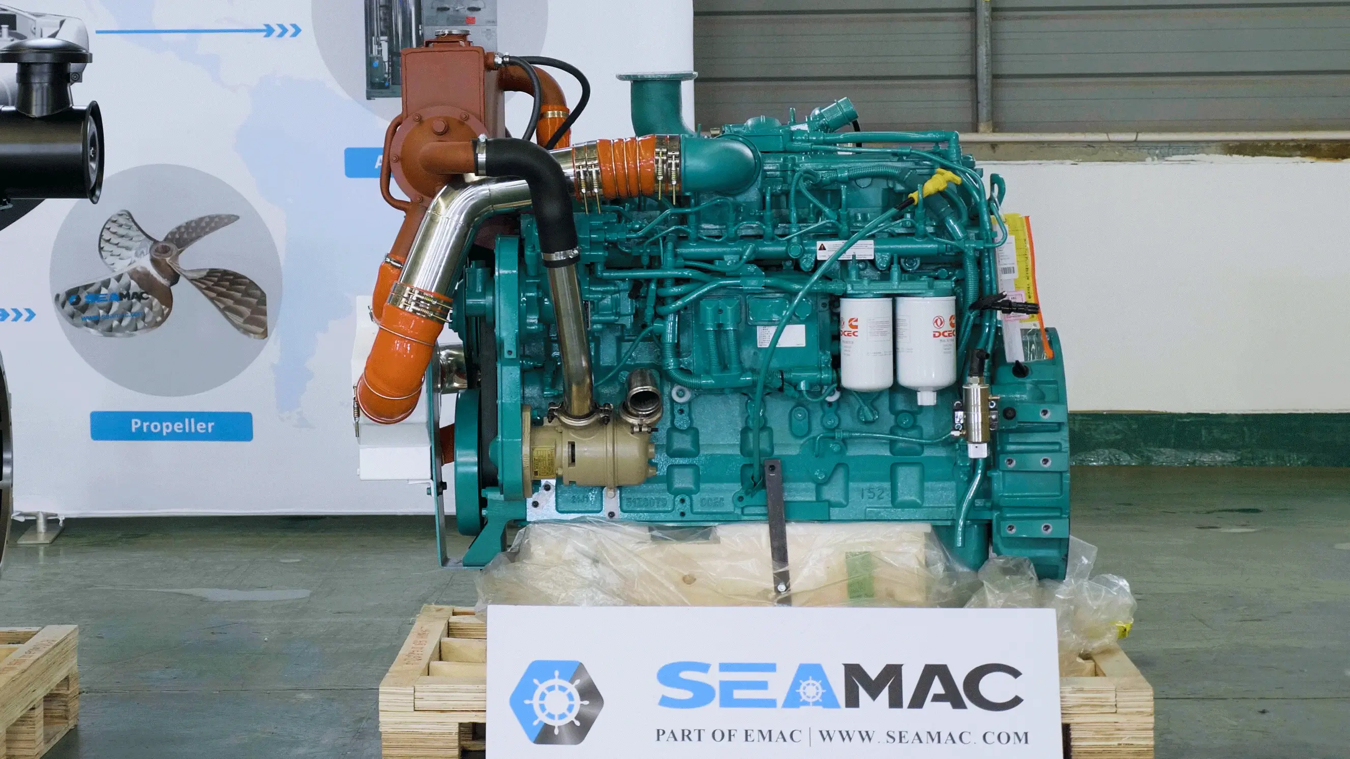 DCEC 6LTAA8.9-GM200 Auxiliary Engine