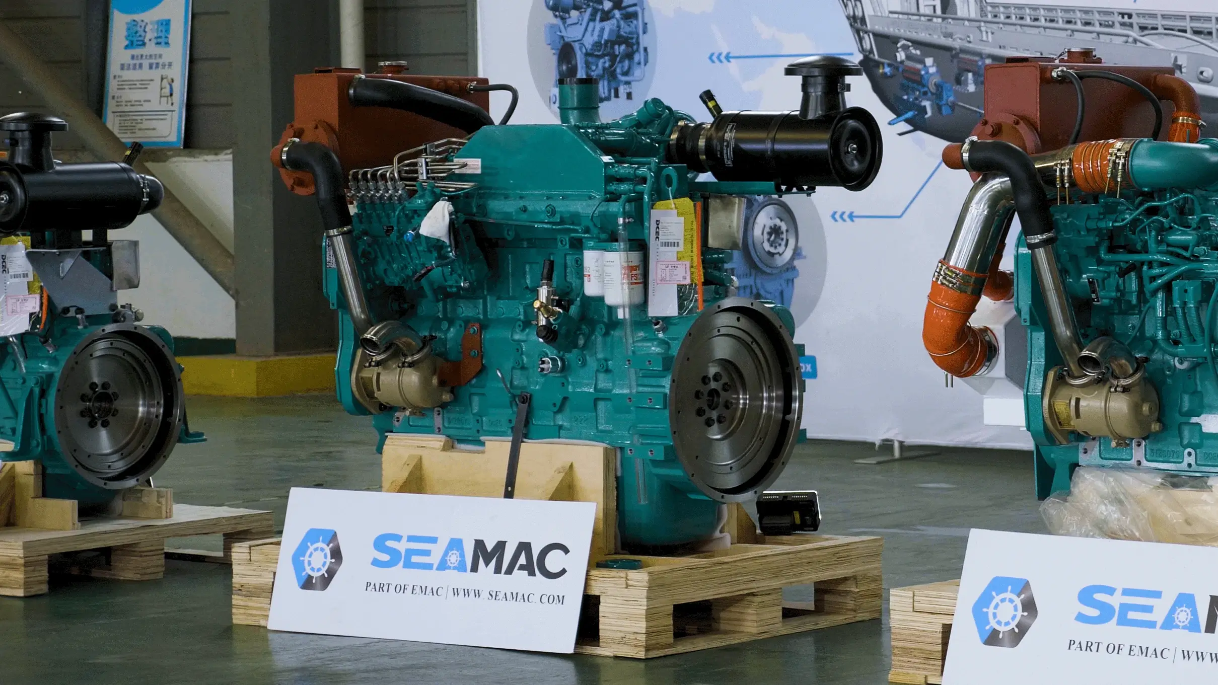 DCEC 6LTAA8.9-GM215 Auxiliary Engine