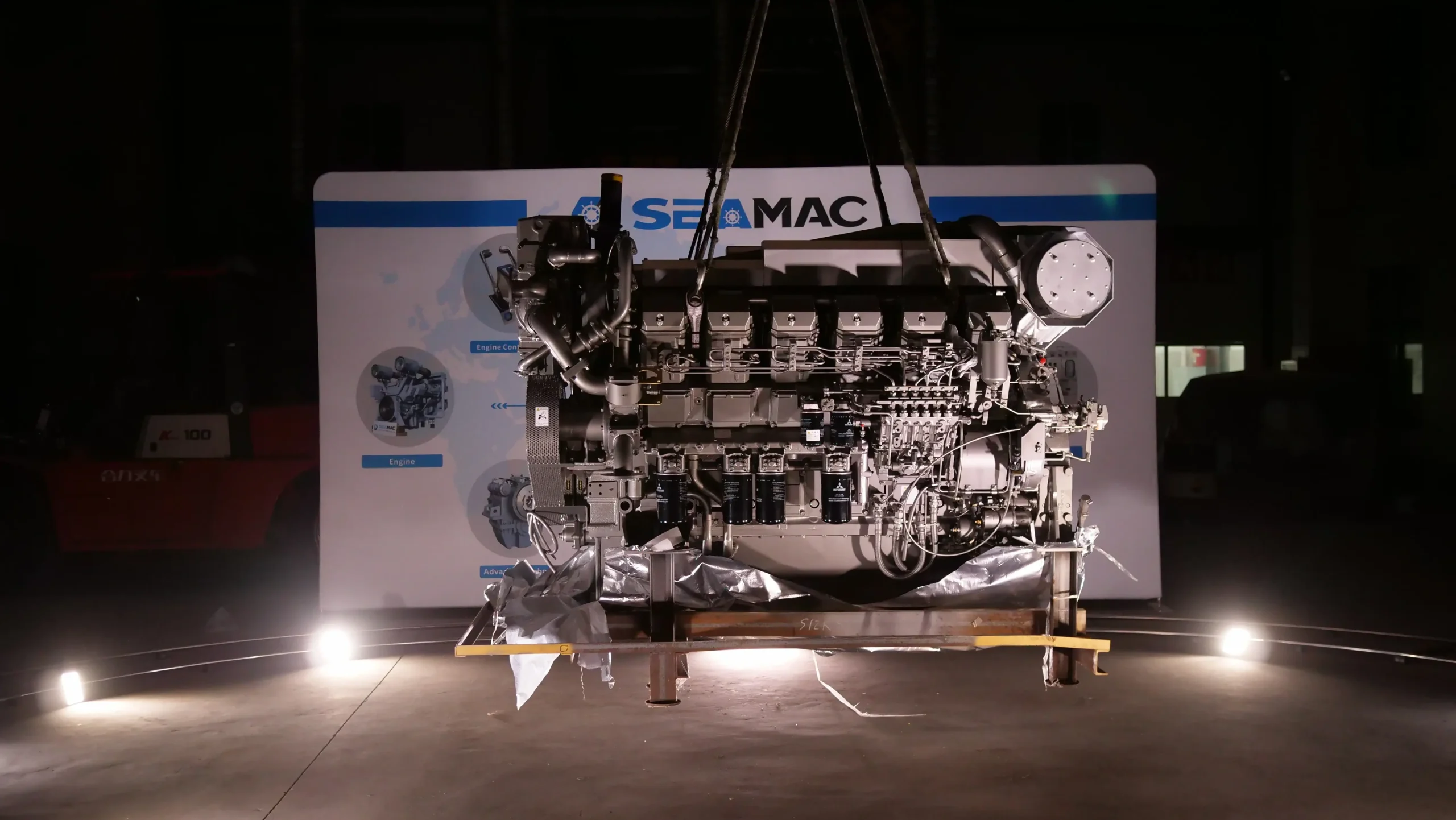 SDEC Mitsubishi S12R-PTA-C Marine Auxiliary Engine