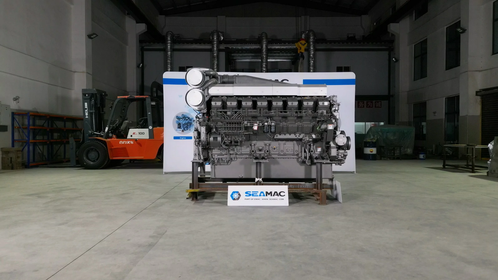 SDEC Mitsubishi S16R-PTA2-C Marine Auxiliary Engine