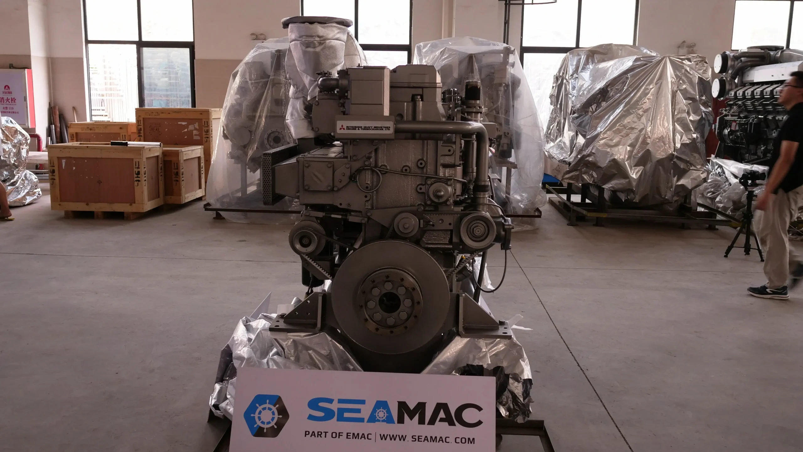 SDEC Mitsubishi S6R2-PTAA-C Marine Auxiliary Engine