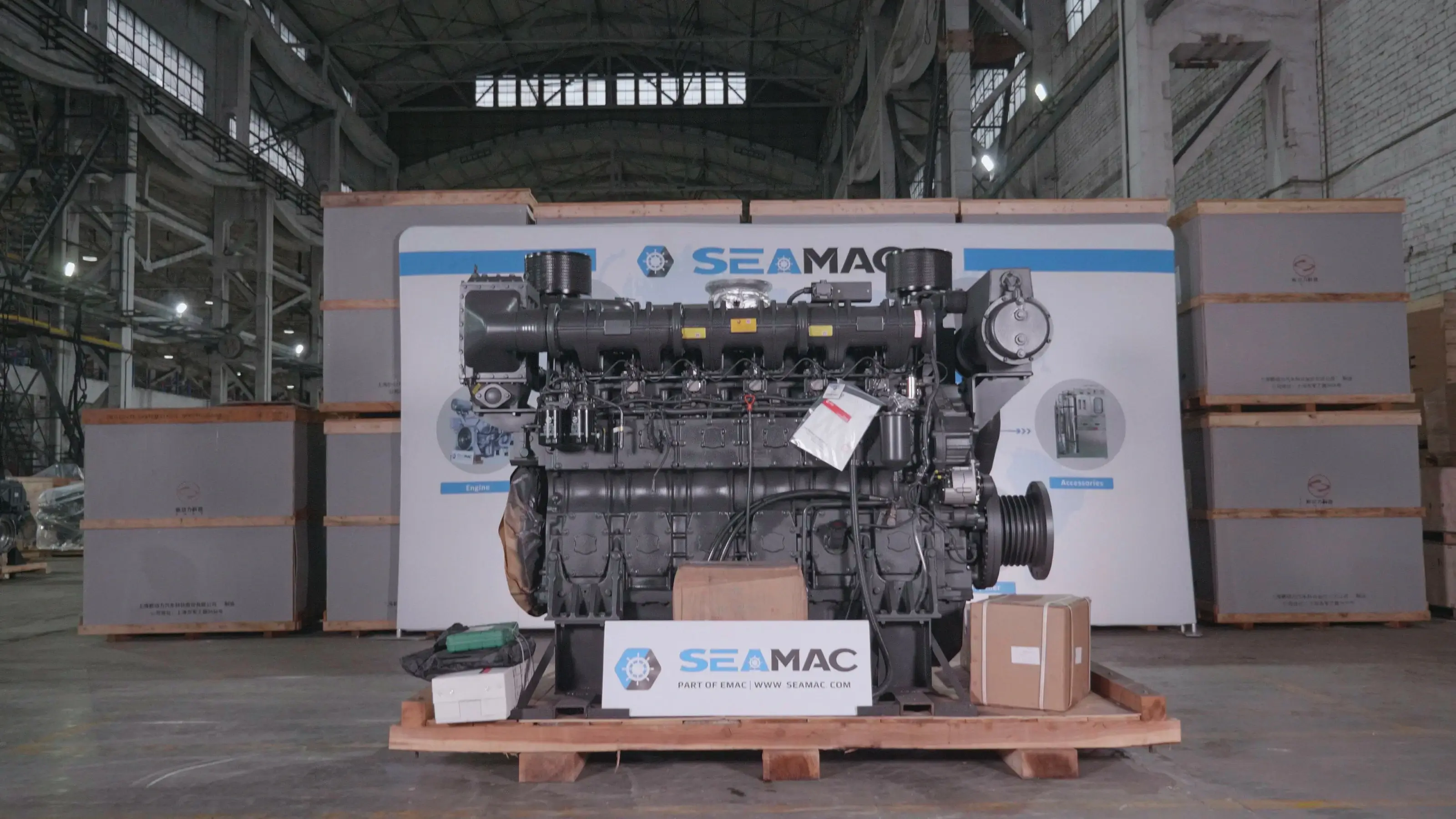 SDEC SC38W1000.12CA1 Marine Engine