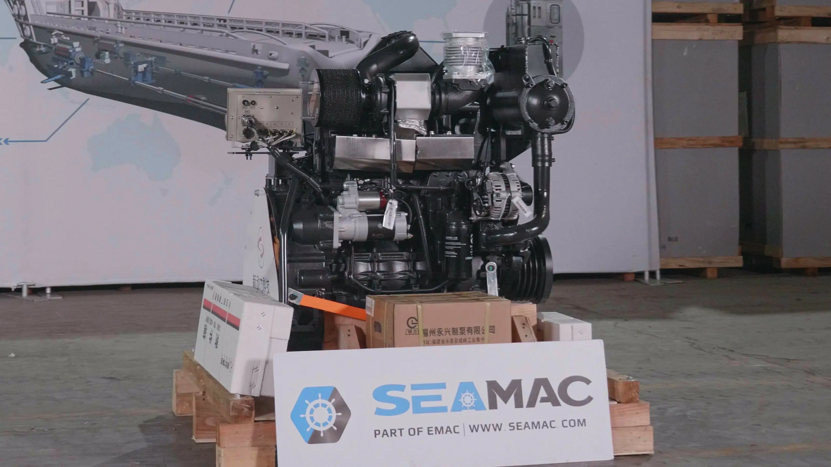 SDEC SC4H110CA Marine Engine