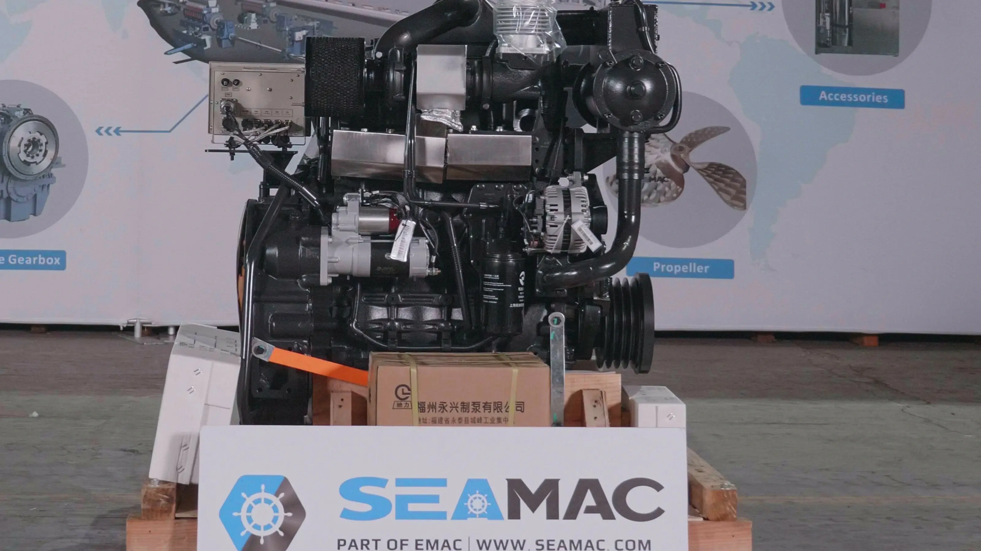 SDEC SC4H170CA2 Marine Engine