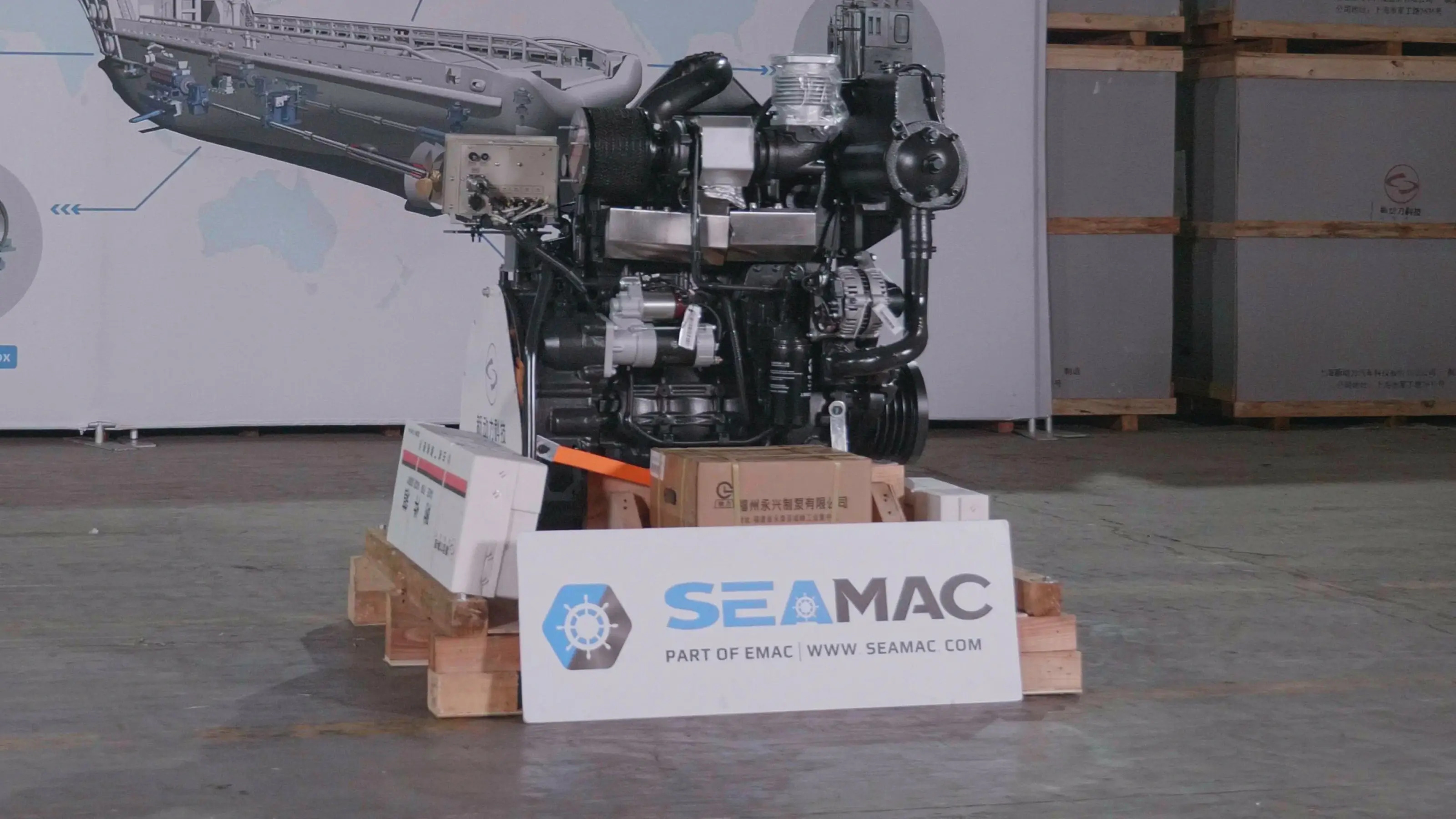 SDEC SC4H80.15CA2 Marine Engine