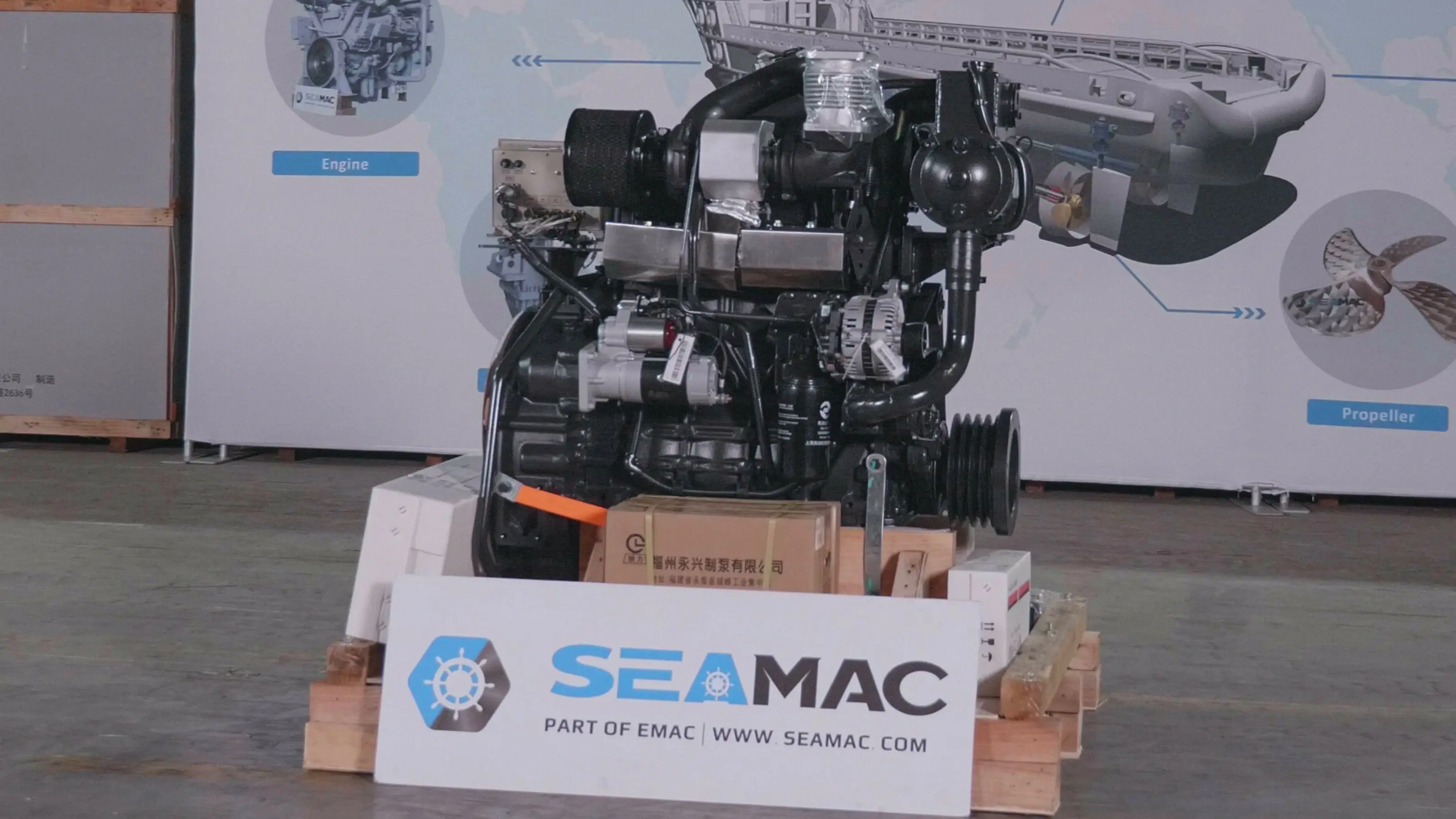 SDEC SC7H160.15CA2 Marine Engine