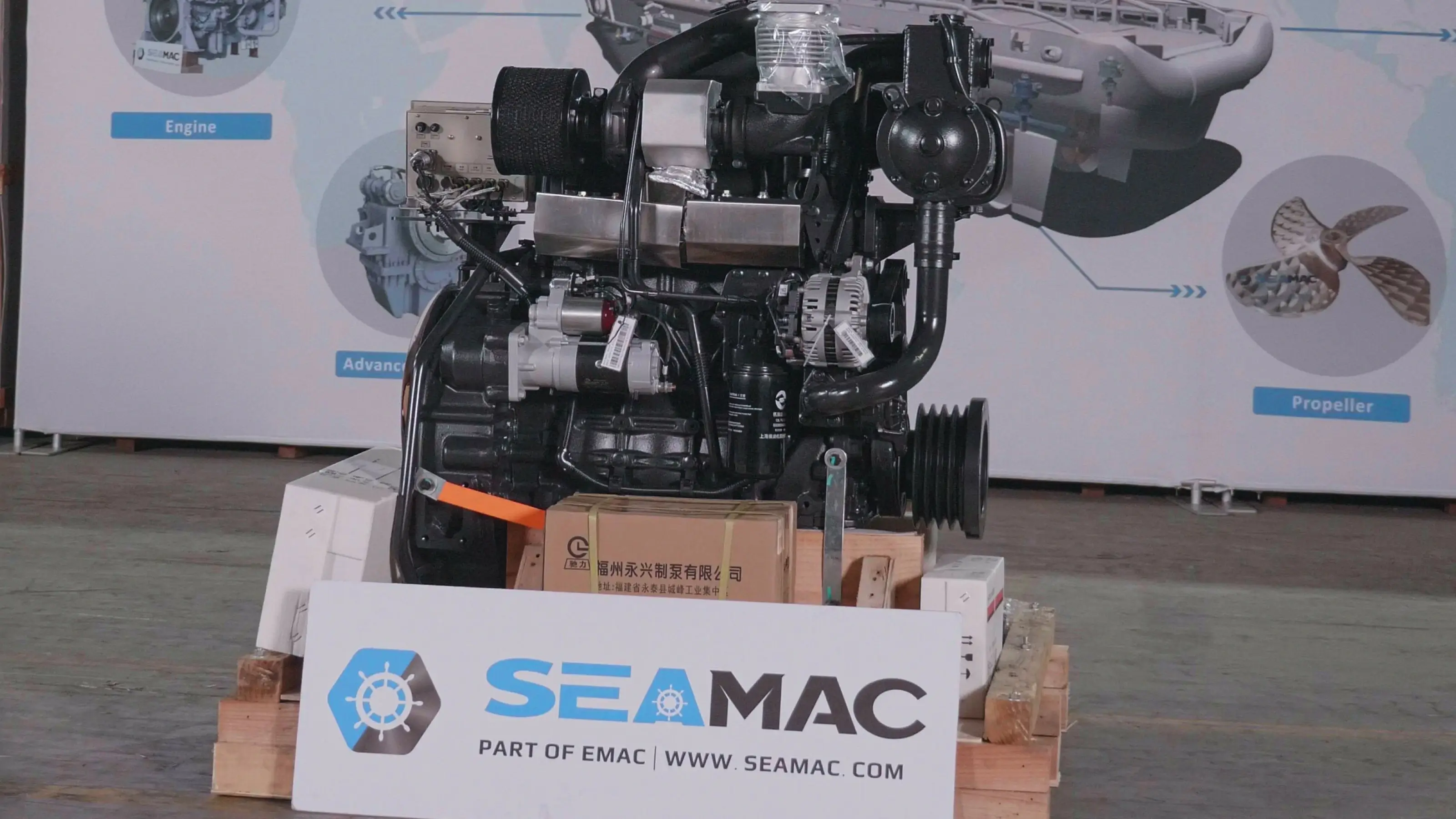 SDEC SC7H160.18CA2 Marine Engine