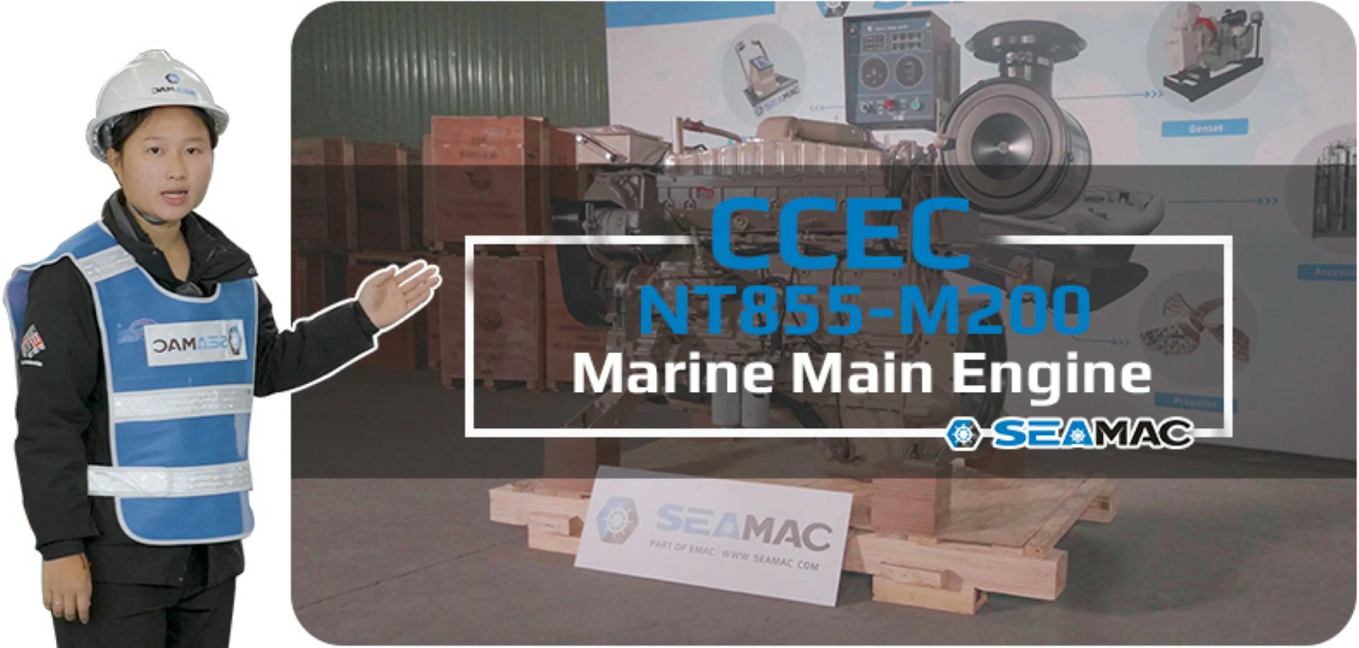 CCEC Industrial Engine Video 