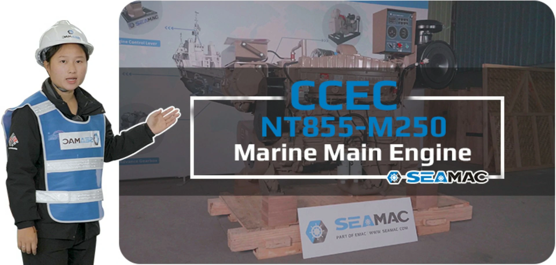 CCEC Industrial Engine Video 