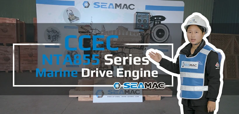 CCEC NTA855 Series Marine Drive Engine