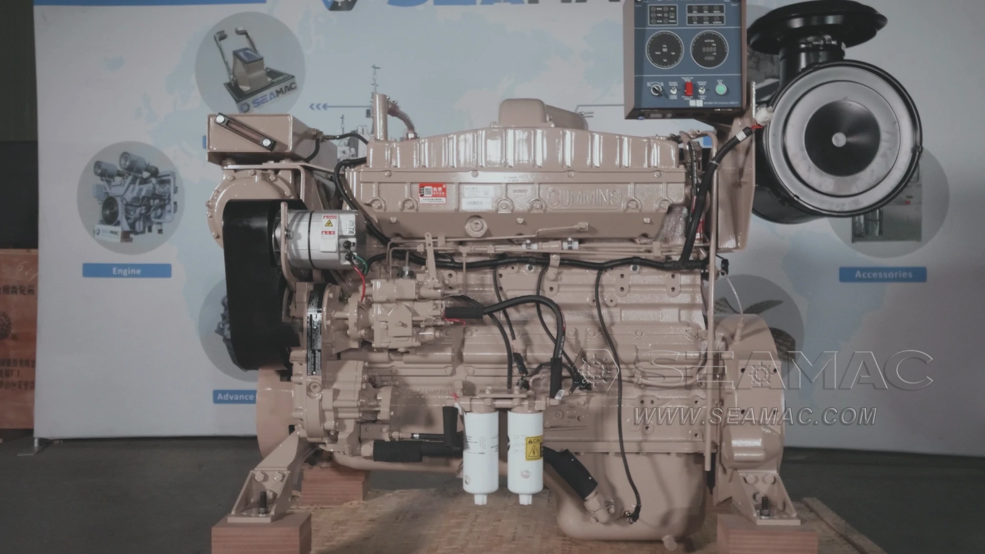 CCEC NT855 – M250 Marine Engine