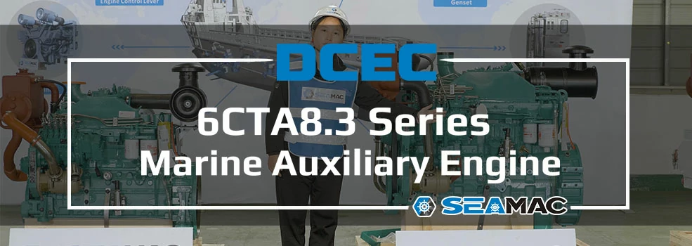 DCEC 6CTA8.3 Series Auxiliary Engine
