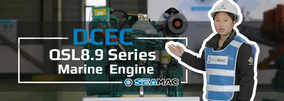 DCEC QSL8.9 Series Marine Engine