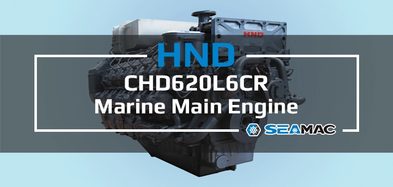 HND Marine Main Engine TBD620/CHD620CR Series CHD620L6CR Video