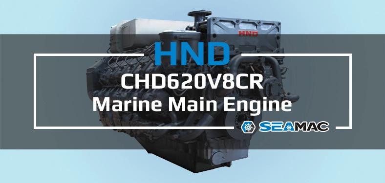 HND Marine Main Engine TBD620/CHD620CR Series CHD620V8CR Video