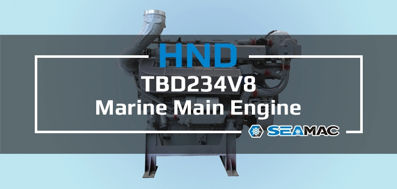 HND Marine Main Engine TBD234/CHD234CR Series TBD234V8 Video