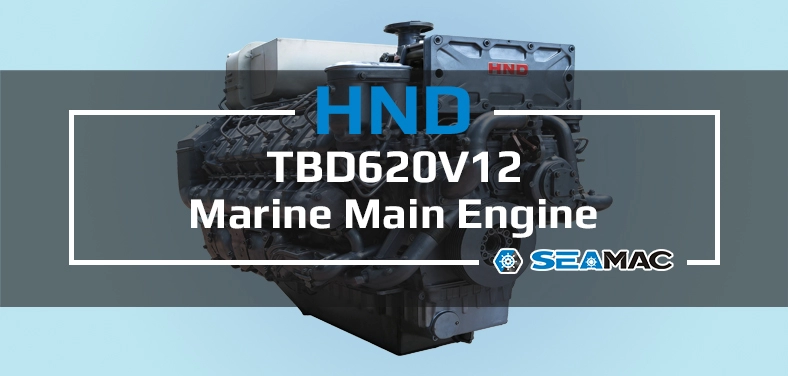 HND Marine Main Engine TBD620/CHD620CR Series TBD620V12 Video