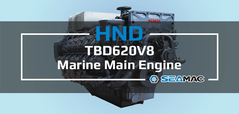 HND Marine Main Engine TBD620/CHD620CR Series TBD620V8 Video