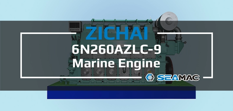 ZICHAI Marine Engine 6N260AZLC Series 6N260AZLC-9 Video