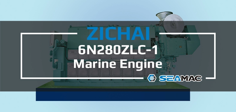 ZICHAI Marine Engine 6N280ZLC Series 6N280ZLC-1 Video