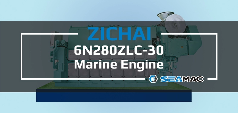ZICHAI Marine Engine 6N280ZLC Series 6N280ZLC-30 Video