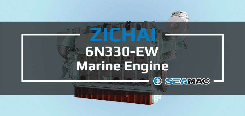 ZICHAI Marine Engine 6N330 Series 6N330-EW Video