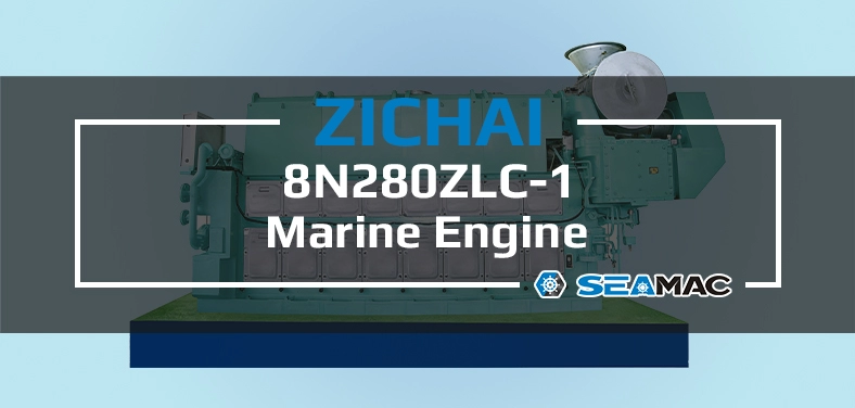 ZICHAI Marine Engine 8N280ZLC Series 8N280ZLC-1 Video