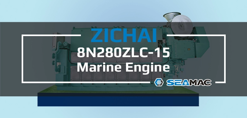 ZICHAI Marine Engine 8N280ZLC Series 8N280ZLC-15 Video