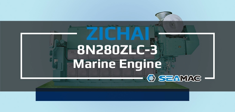 ZICHAI Marine Engine 8N280ZLC Series 8N280ZLC-3 Video