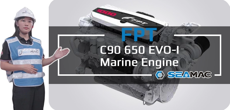 FPT Marine Engine C Series C90 650 EVO-I Video