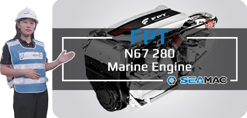 FPT Marine Engine N Series N67 280 Video
