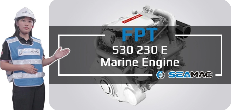 FPT Marine Engine S Series S30 230 E Video