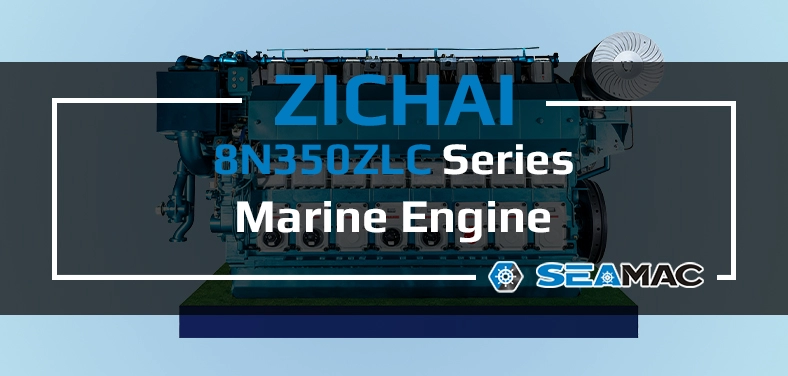 ZICHAI Marine Engine 8N350ZLC Series Video