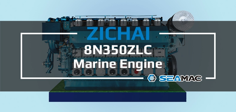 ZICHAI Marine Engine 8N350ZLC Series 8N350ZLC Video