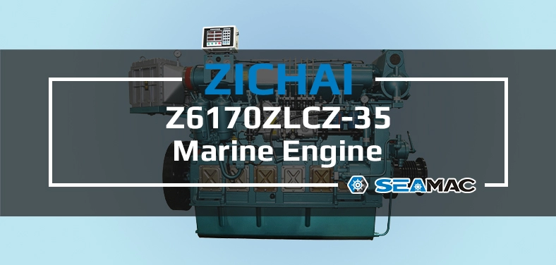 ZICHAI Marine Engine Z6170ZLCZ Series Z6170ZLCZ-35 Video