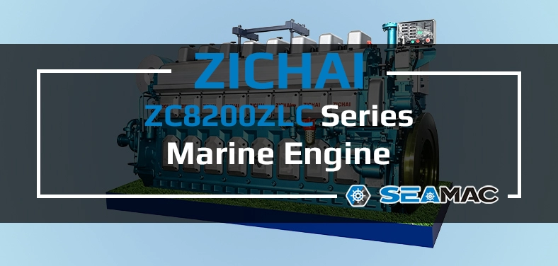 ZICHAI Marine Engine ZC8200ZLC Series Video