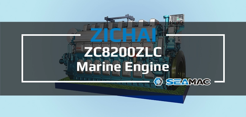 ZICHAI Marine Engine ZC8200ZLC Series ZC8200ZLC Video