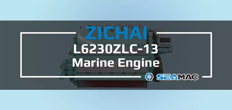 ZICHAI Marine L6230ZLC-13 Engine Video