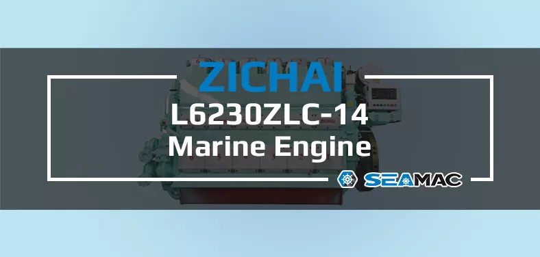 ZICHAI Marine L6230ZLC-14 Engine Video