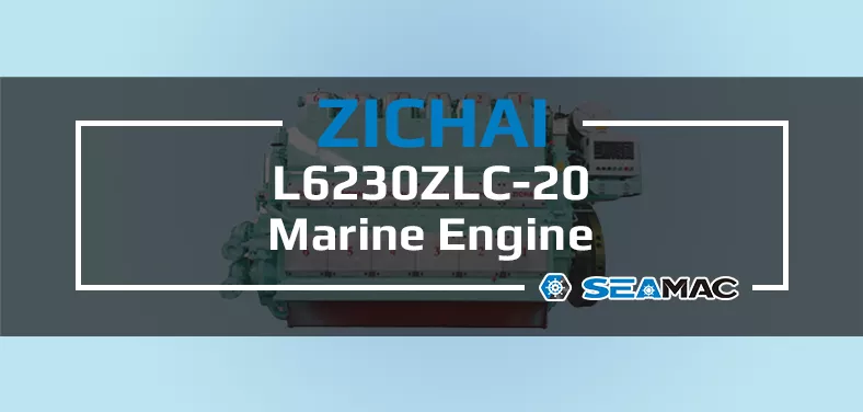 ZICHAI Marine L6230ZLC-20 Engine Video