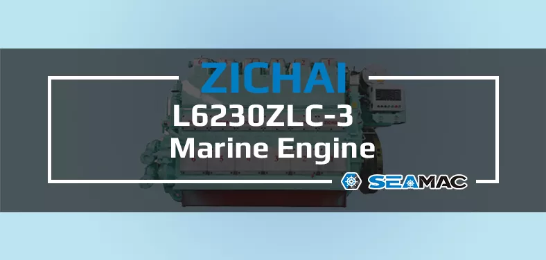 ZICHAI Marine L6230ZLC-3 Engine Video