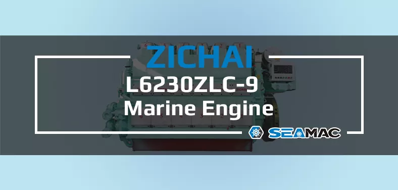 ZICHAI Marine L6230ZLC-9 Engine Video