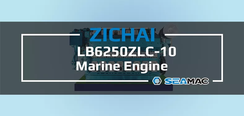 ZICHAI Marine LB6250ZLC-10 Engine Video