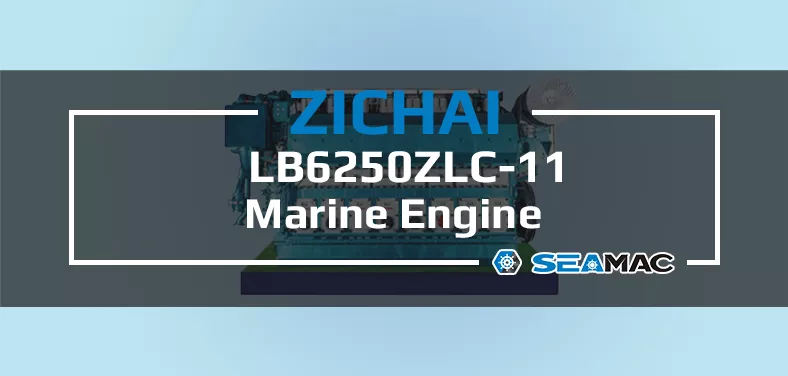 ZICHAI Marine LB6250ZLC-11 Engine Video