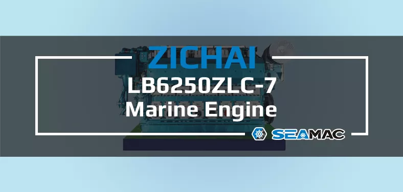 ZICHAI Marine LB6250ZLC-7 Engine Video
