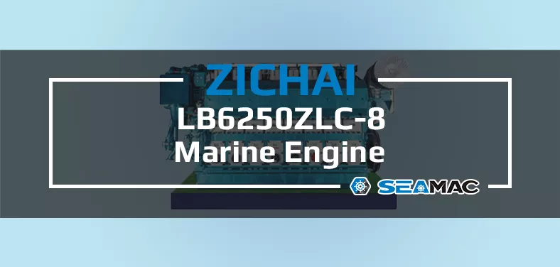 ZICHAI Marine LB6250ZLC-8 Engine Video