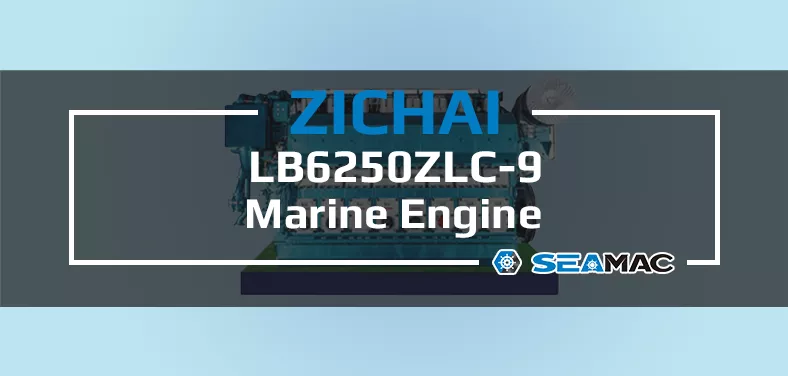 ZICHAI Marine LB6250ZLC-9 Engine Video