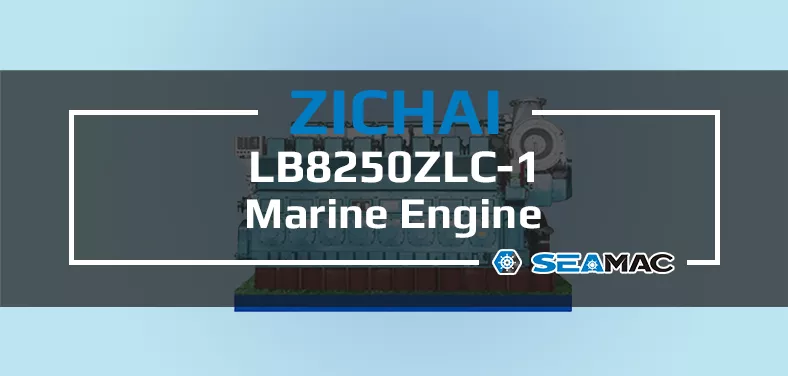 ZICHAI Marine LB8250ZLC-1 Engine Video