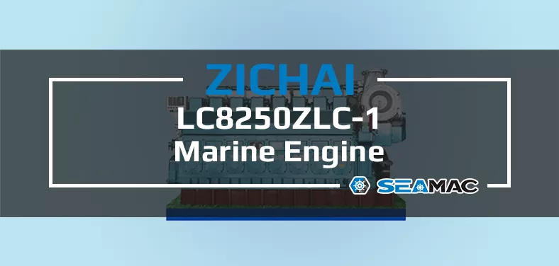 ZICHAI Marine LC8250ZLC-1 Engine Video