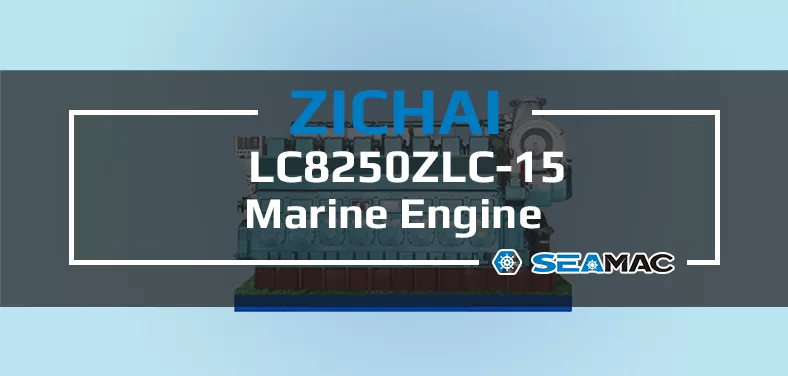 ZICHAI Marine LC8250ZLC-15 Engine Video